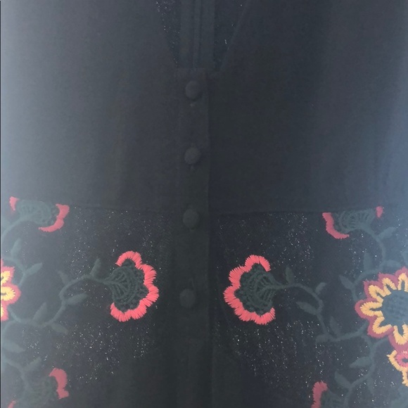 For love and lemons black romper floral appliqué - Picture 4 of 5